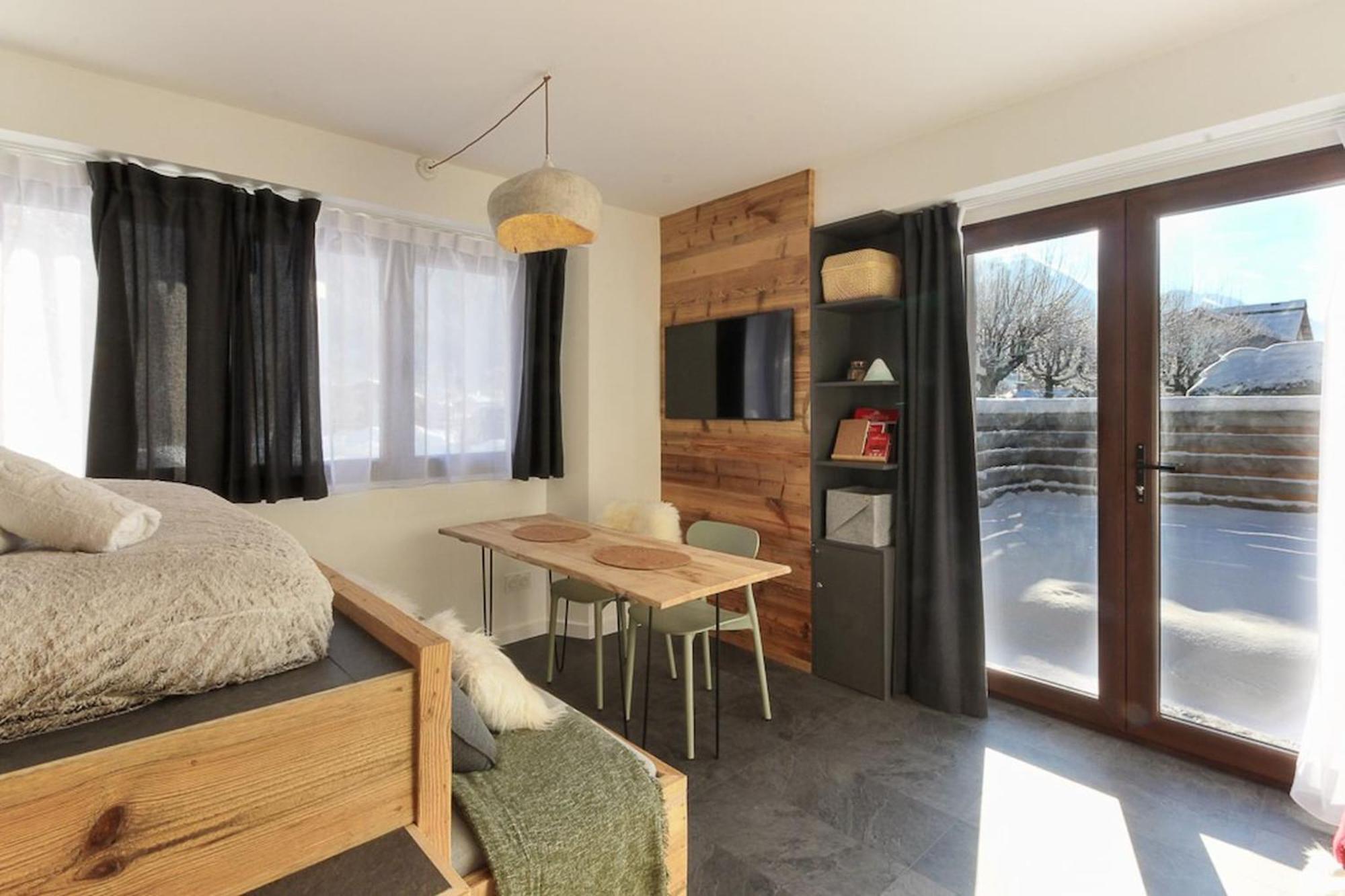 Apartament Les Cimes Du Mont-Blanc Chamonix Zewnętrze zdjęcie